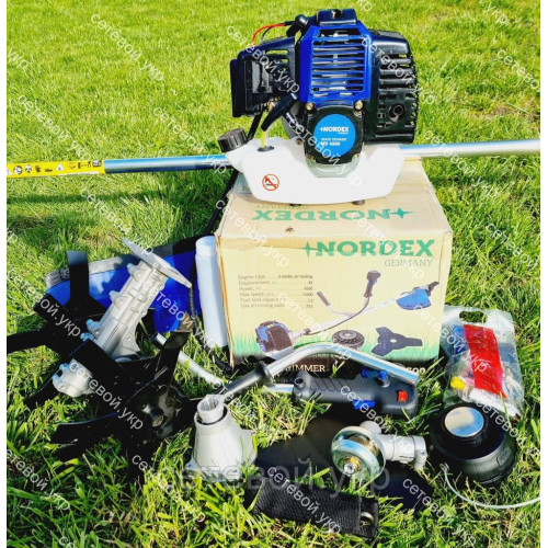Коса двухтактная Nordex ND 4500 в комплекте с культиватором