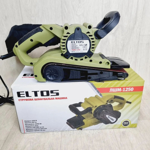 Ленточная шлифмашина Eltos ЛШМ-1250