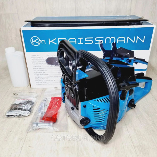 Германия. Бензопила Kraissmann Nev KS 52 Куб.см