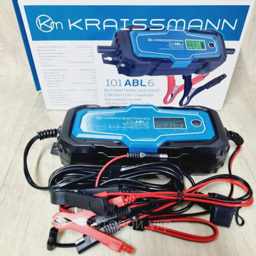 Зарядное устройство для автомобильного аккумулятора Kraissmann 101 ABL 6