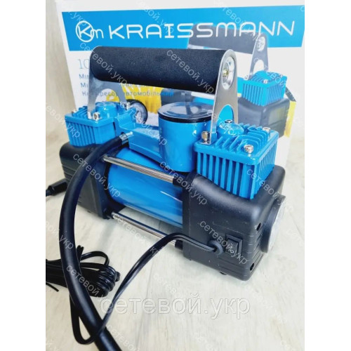 Двухпоршневой Компрессор автомобильный Kraissmann 101MLK12V