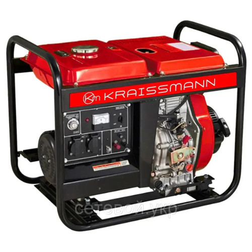Дизельный генератор 8 кВт KRAISSMANN 10000 DG 1 RED ENERGY LINE