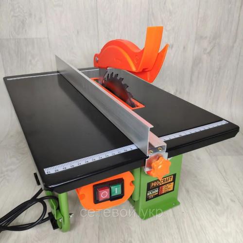 Cтационарная дисковая циркулярная пила PROCRAFT KR 2600 циркулярка бытовая