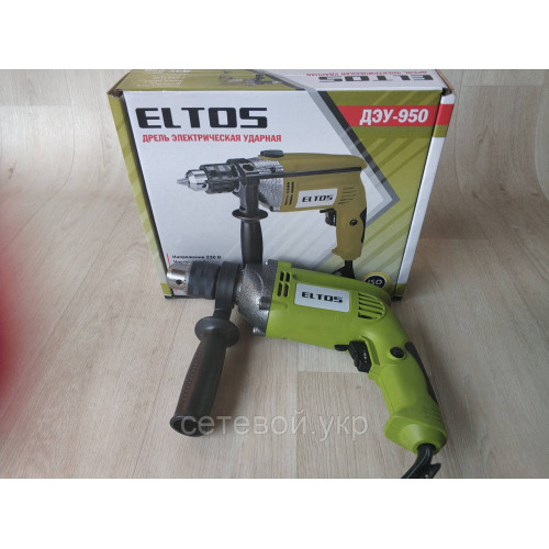 Дрель электрическая ударная Eltos ДЭУ-950