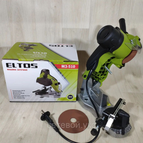 Станок для заточки цепи бензопил Eltos МЗ-510 Прямой привод
