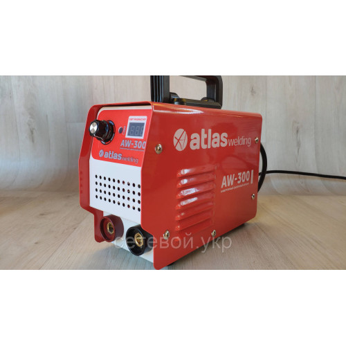 Сварочный аппарат инвертор  Atlas welding AW-300 (300 А, дисплей) Сварка+ Маска ХАМЕЛЕОН