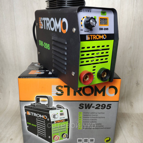 Сварочный аппарат инвертор STROMO SW 295 (295 А, дисплей) Сварка+ Маска ХАМЕЛЕОН