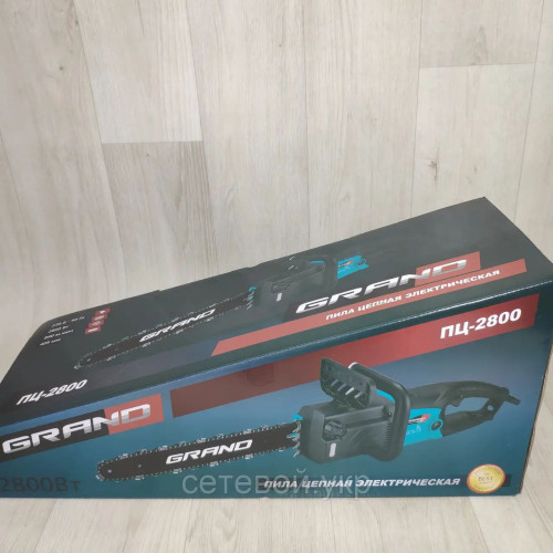 Электропила GRAND ПЦ-2800 прямой двигатель