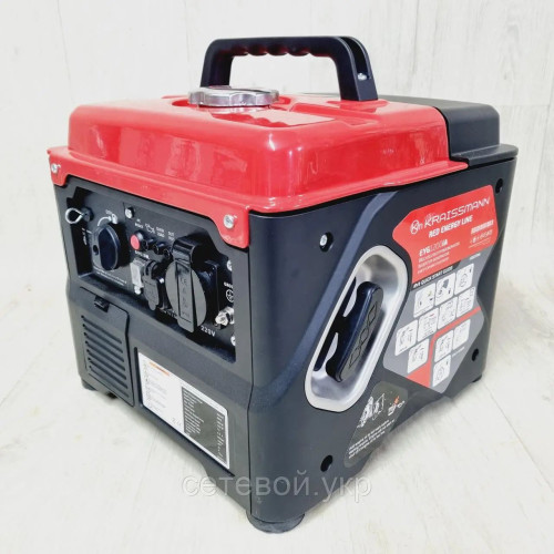 Инверторный генератор 1.2 кВт KRAISSMANN EYG1200iA