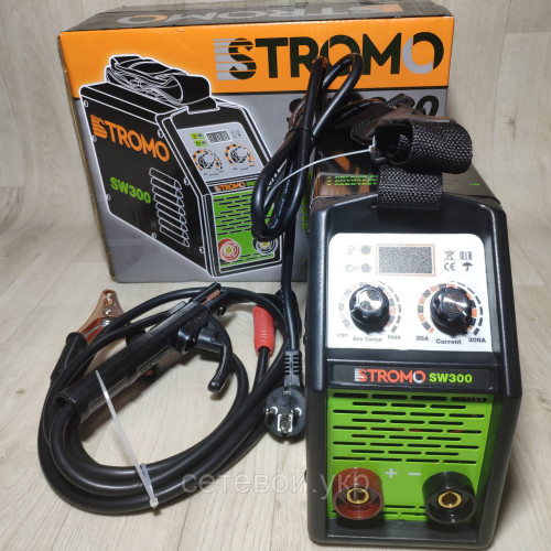 Форсаж дуги! Сварочный аппарат Stromo SW 300 А