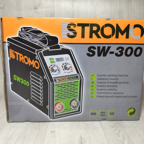 Форсаж дуги! Сварочный аппарат Stromo SW 300 А