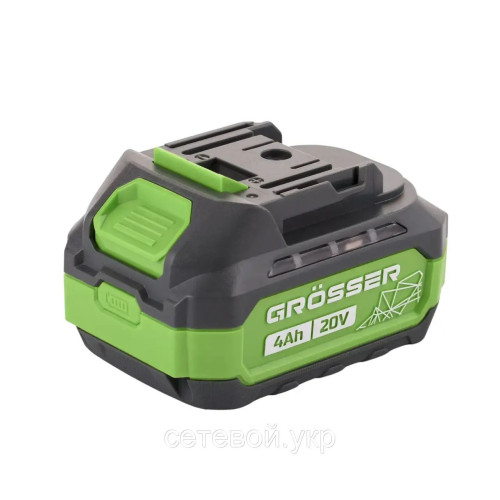 Аккумулятор GRÖSSER 4Аh (20 В, 4.0 Аг) макитовская посадка