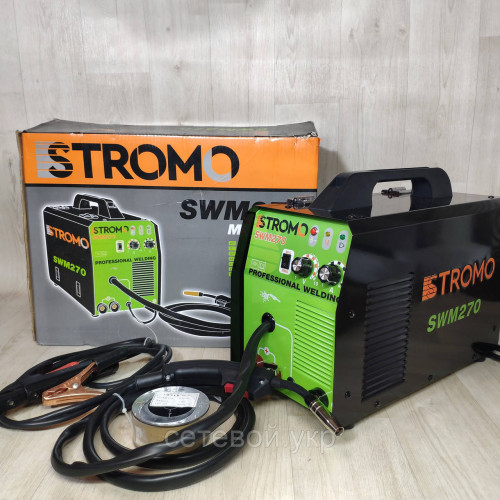 Сварочный полуавтомат STROMO SWM270 (2 в 1, инверторный)