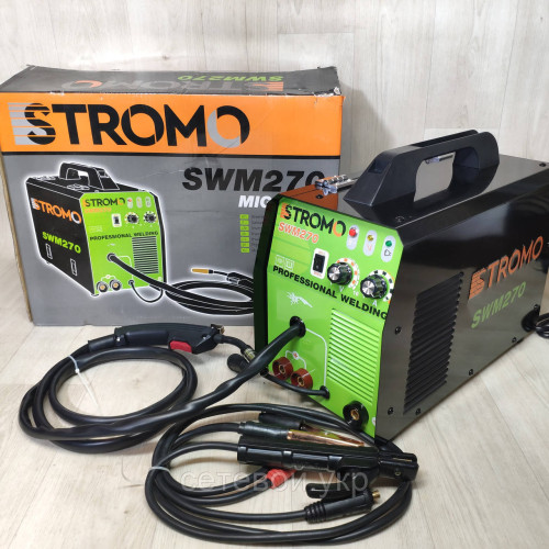 Сварочный полуавтомат STROMO SWM270 (2 в 1, инверторный)