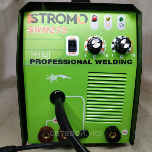 Сварочный полуавтомат STROMO SWM270 (2 в 1, инверторный)