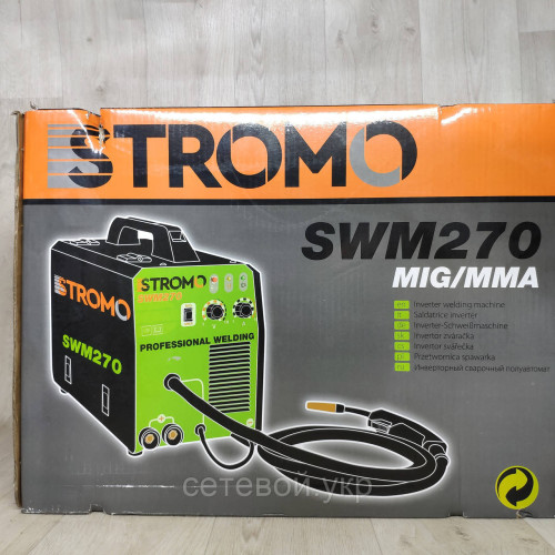 Сварочный полуавтомат STROMO SWM270 (2 в 1, инверторный)