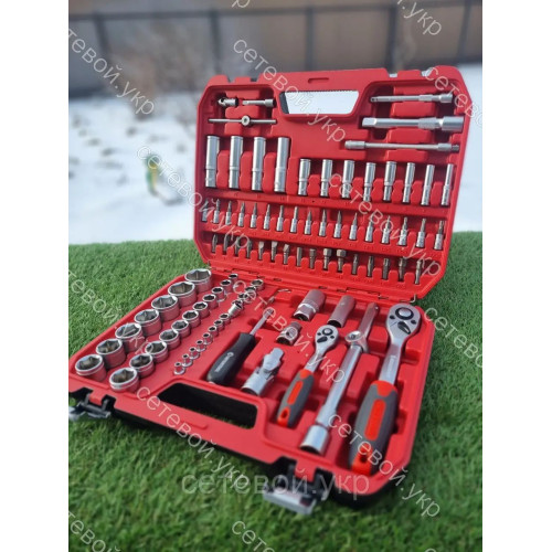 Набор ключей головок инструментов 1/2 "& 1/4" 94од