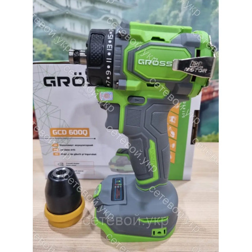 600Q Аккумуляторный шуруповерт Grosser GCD 600Q