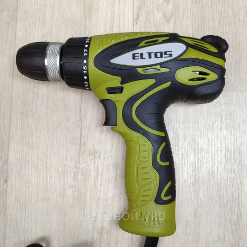 Шуруповерт сетевой Eltos ДЭ-820