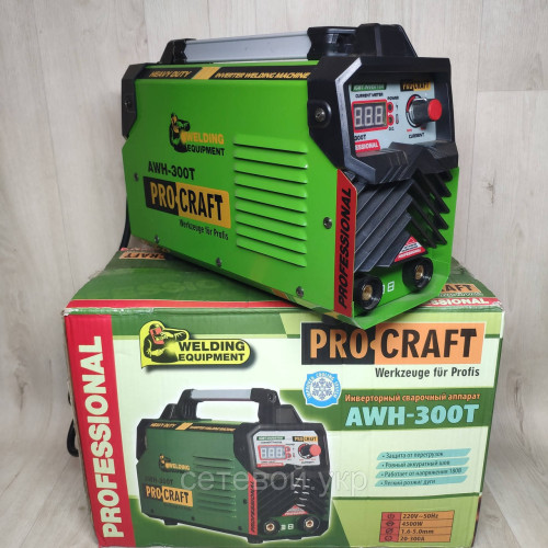 Инверторный сварочный аппарат Procraft AWH-300Т