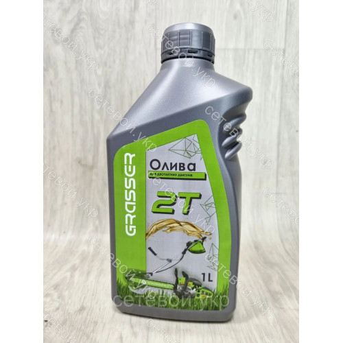 Масло Grasser для двухтактных бензиновых двигателей 2Т (1л)