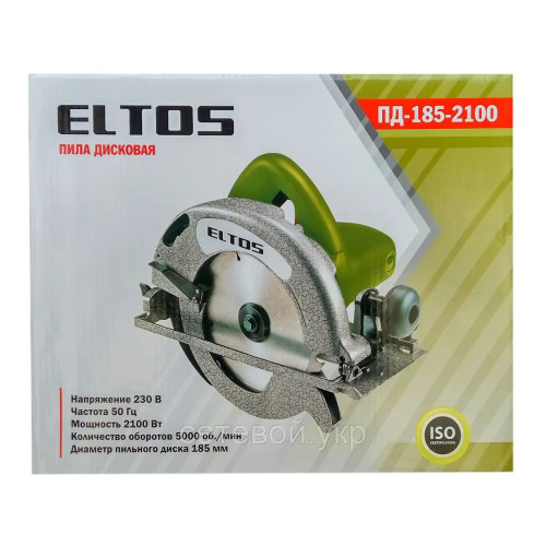 Пила дисковая Eltos ПД-185-2100 (паркетка, циркулярка)