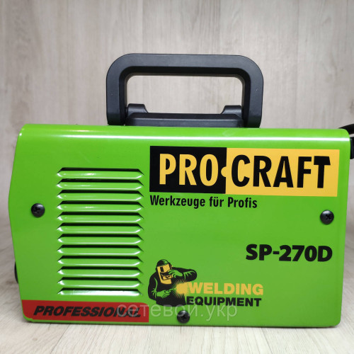 Сварочный аппарат инвертор Procraft SP-270D PROFESSIONAL +Маска Хамелеон