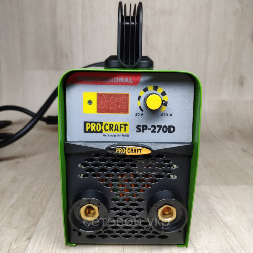 Сварочный аппарат инвертор Procraft SP-270D PROFESSIONAL +Маска Хамелеон
