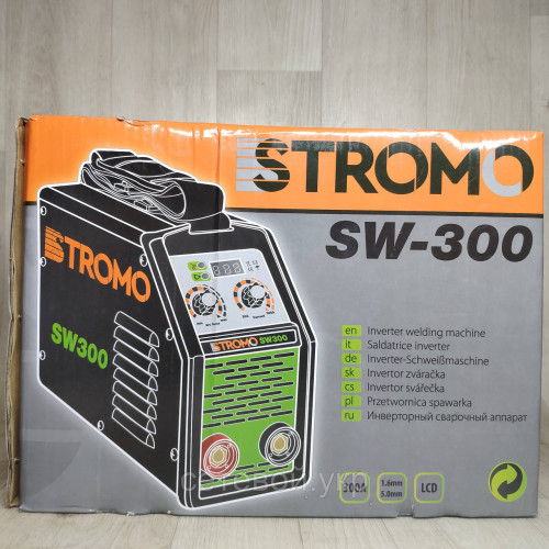 Форсаж дуги! Сварочный аппарат Stromo SW 300 А +Маска Хамелеон