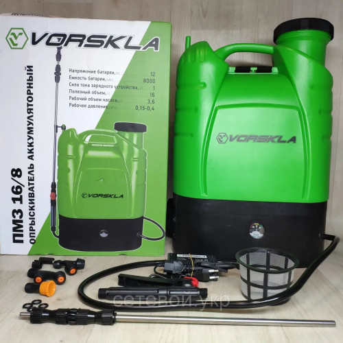 Аккумуляторный опрыскиватель Vorskla ПМЗ 16/8