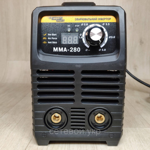 Сварочный аппарат Kaiser MMA-280 HOME LINE в кейсе