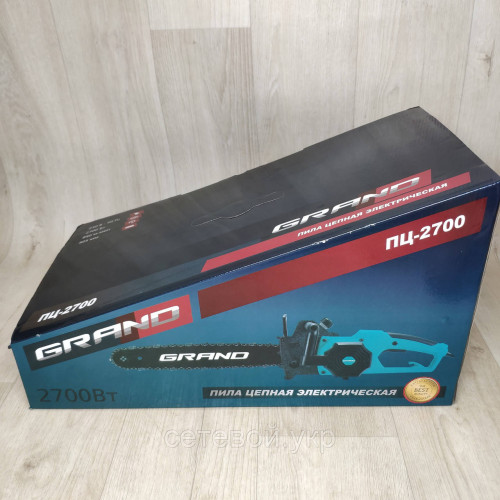 Электропила цепная Grand ПЦ-2700