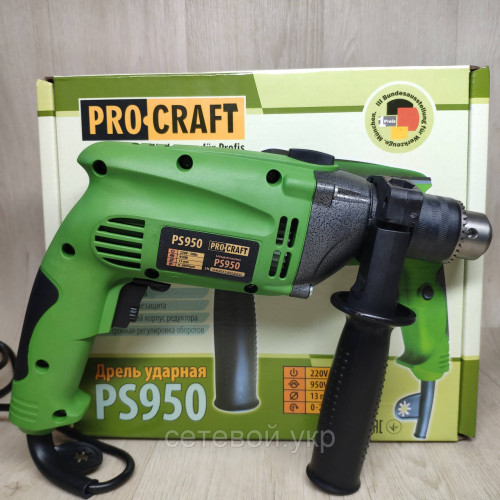 Дрель ударная Procraft PF-950