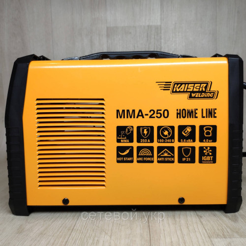 Сварочный аппарат Kaiser MMA-250 с дисплеем