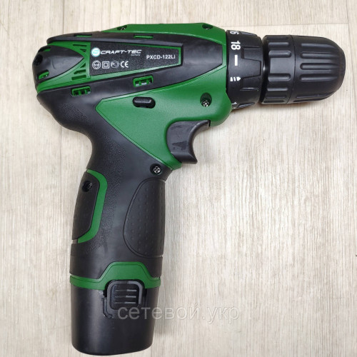 Аккумуляторный шуруповерт CRAFT-TEC PXCD-12 Li-ion В кейсе