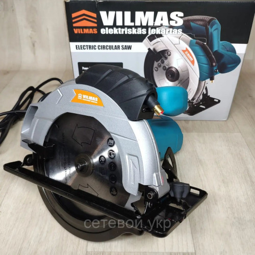 Пила дисковая с лазером Vilmas 1200-CS-185L с лазером (1200 Ватт, 185 диск).