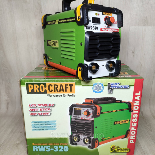 Сварочный аппарат Procraft  RWS-320 + Маска хамелеон