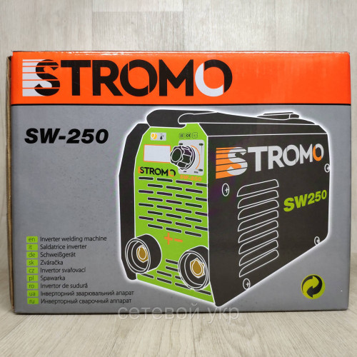 Сварочный аппарат Stromo SW250 + Маска хамелеон