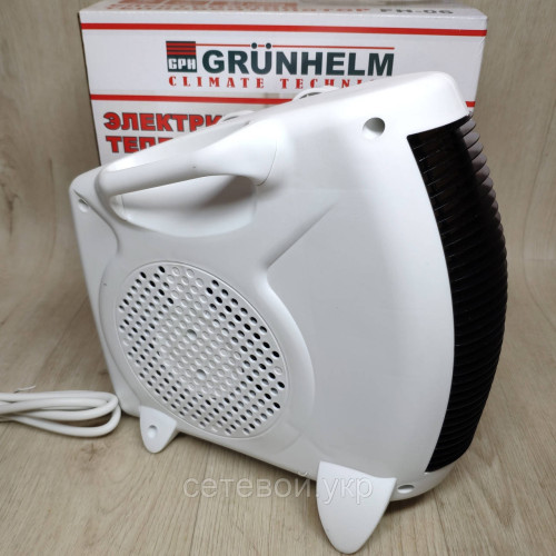 Тепловентилятор спиральный Grunhelm FH-06 (1000/2000Вт, 220В)