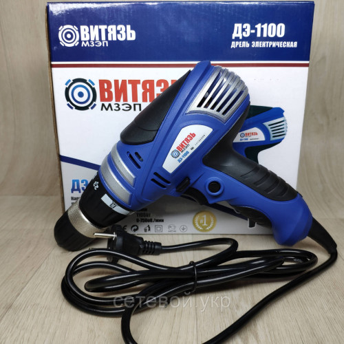 Шуруповерт сетевой Витязь ДЭ-1100