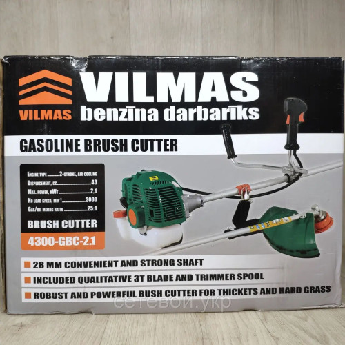 Бензокоса VILMAS 4300-GBC-2.1 мотокоса