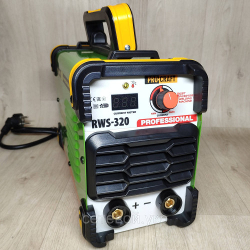 Сварочный аппарат Procraft RWS-320 + Болгарка
