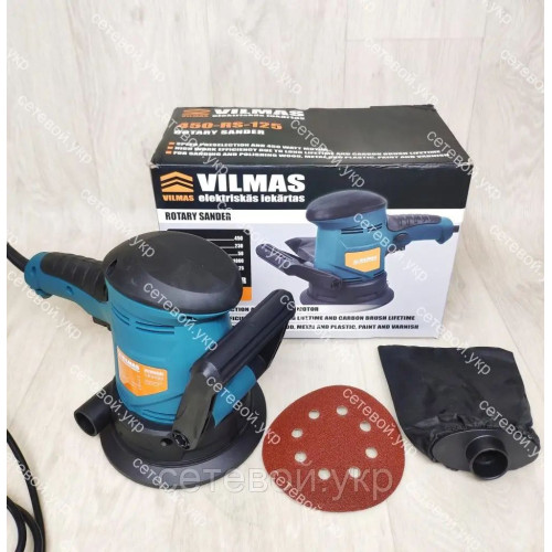 Орбитальная эксцентриковая шлифмашина Vilmas 450-RS-125