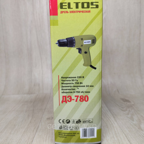 Шуруповерт сетевой Eltos ДЭ-780