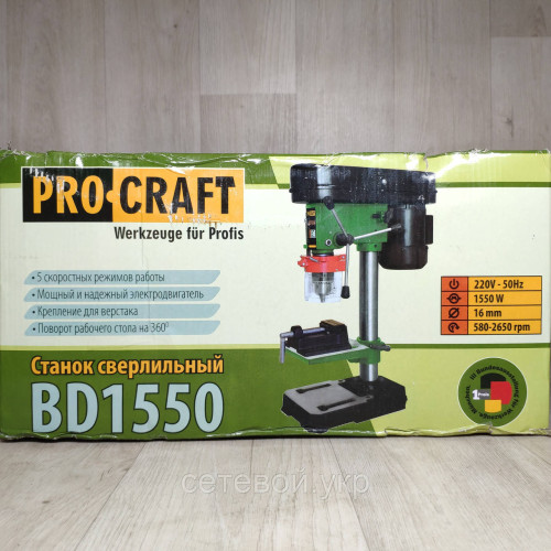 Сверлильный станок Procraft BD-1550