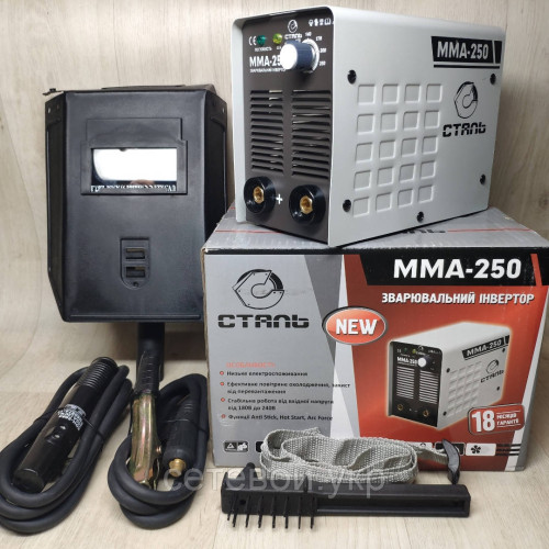Сварочный инвертор Сталь ММА-250