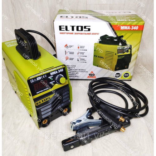 Сварочный аппарат Eltos ММА-340 + маска хамелеон