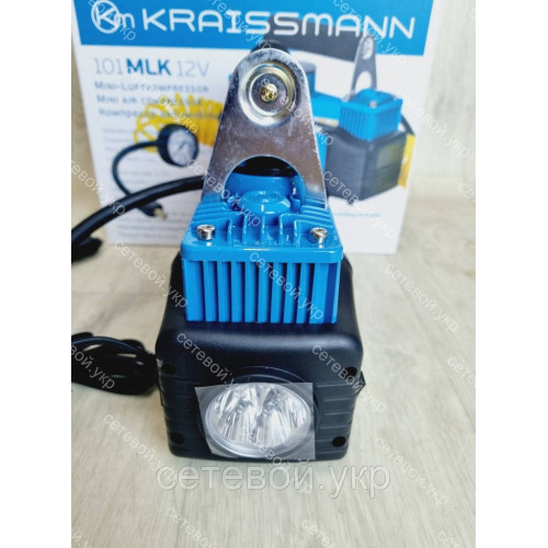 Двухпоршневой Компрессор автомобильный Kraissmann 101MLK12V
