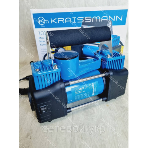 Двухпоршневой Компрессор автомобильный Kraissmann 101MLK12V