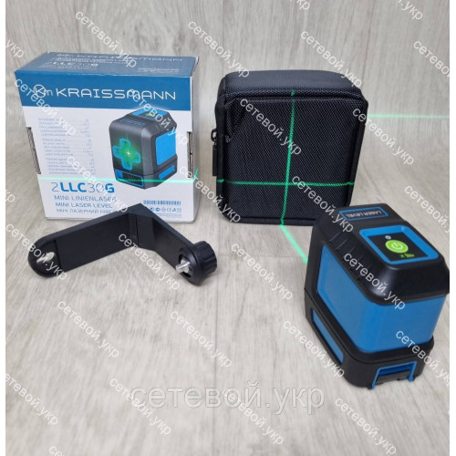 Лазерный уровень Kraissmann 2 LLC 30 G зеленый луч